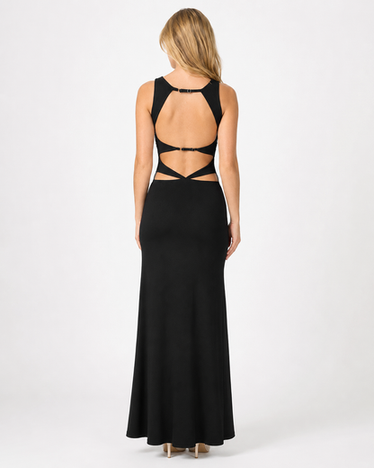 Raquel | Vestido Largo con Espalda Abierta