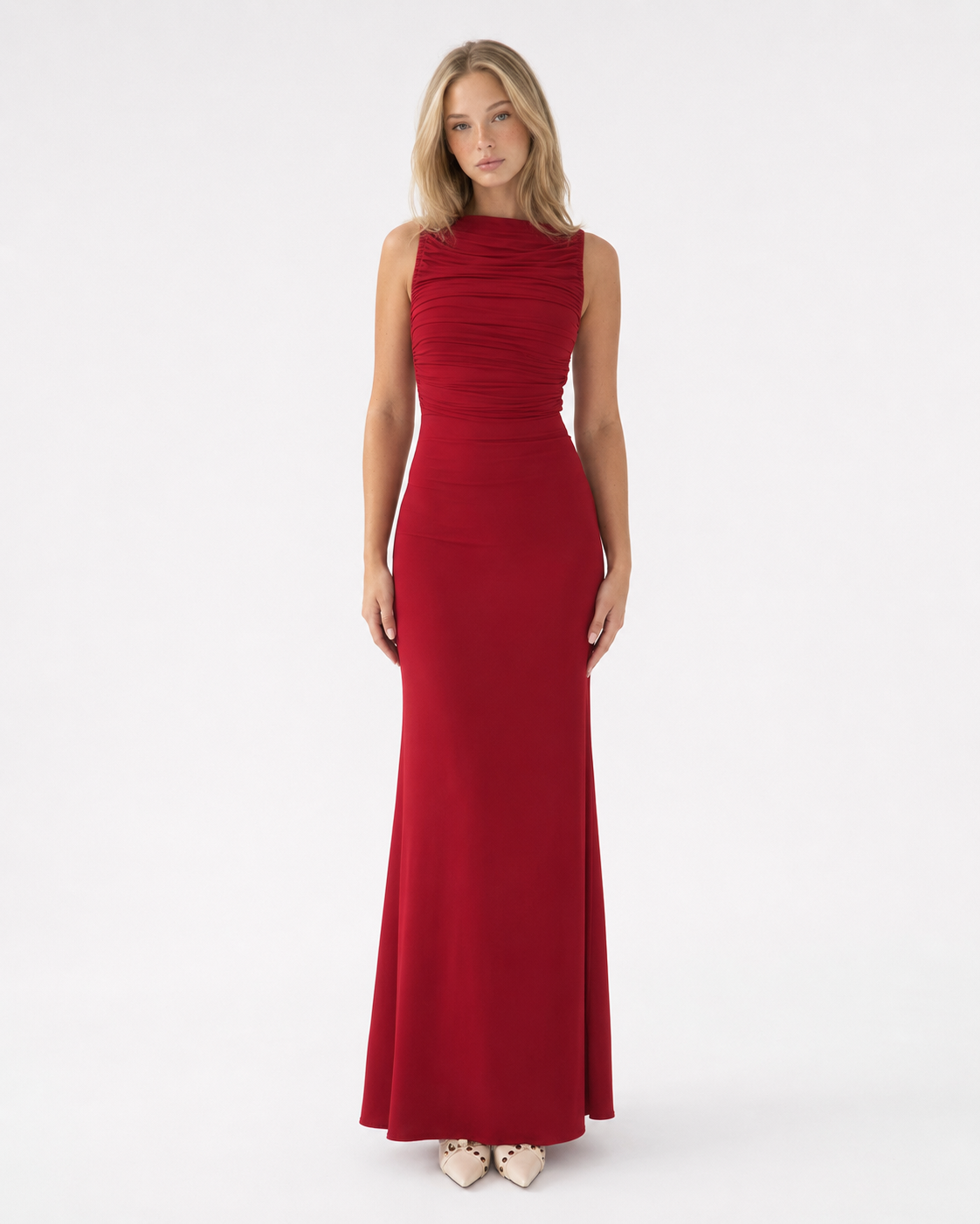 Raquel | Vestido Largo con Espalda Abierta