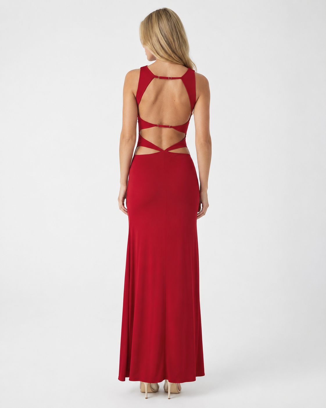 Raquel | Vestido Largo con Espalda Abierta