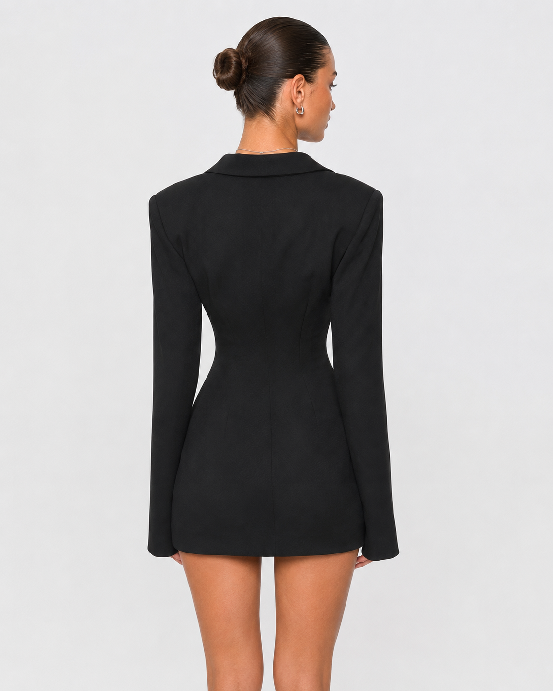 Lara | Vestido Corto Estilo Blazer con Corsé