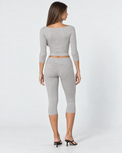 Soft Girl Era Capri Set