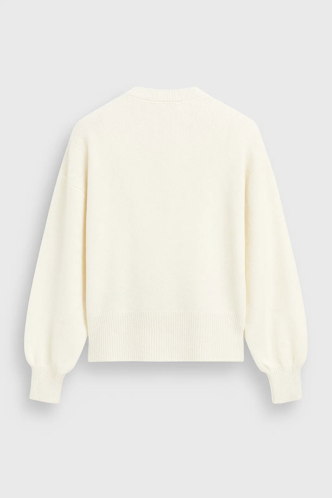 Romilly | Jersey Blanco con Corazón Rojo