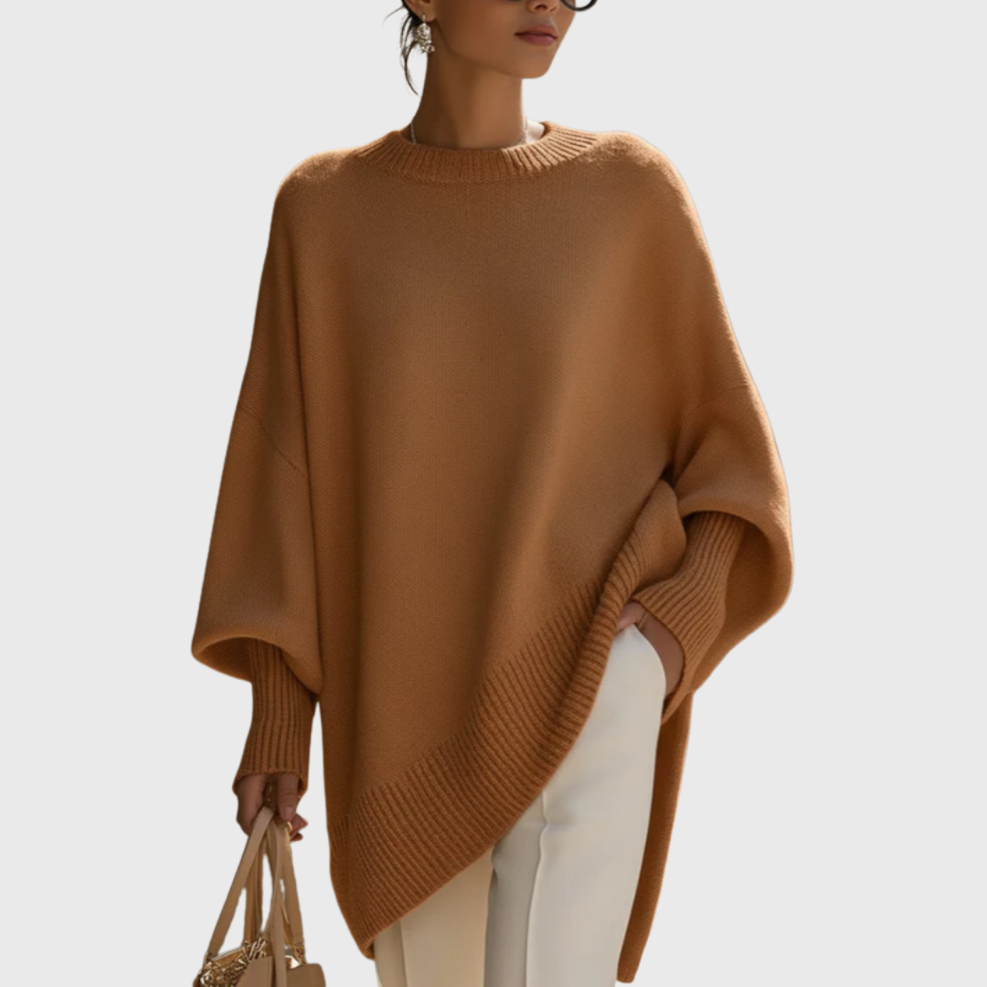 Livia | Jersey Poncho Oversize