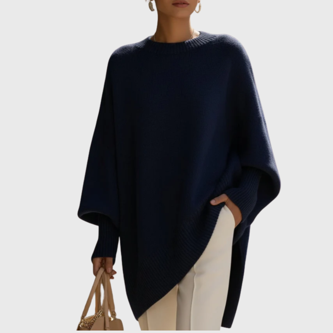Livia | Jersey Poncho Oversize