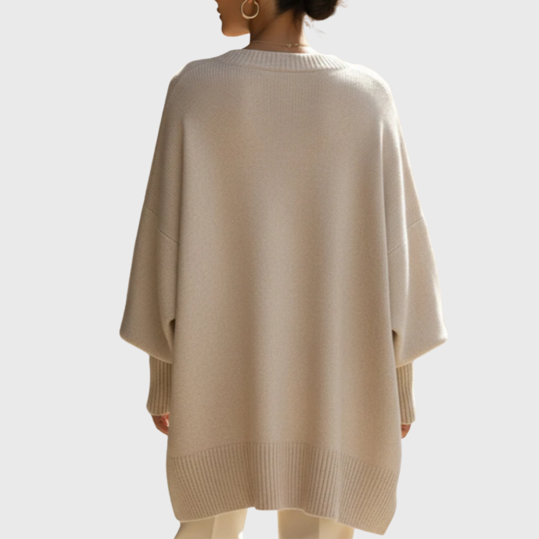 Livia | Jersey Poncho Oversize