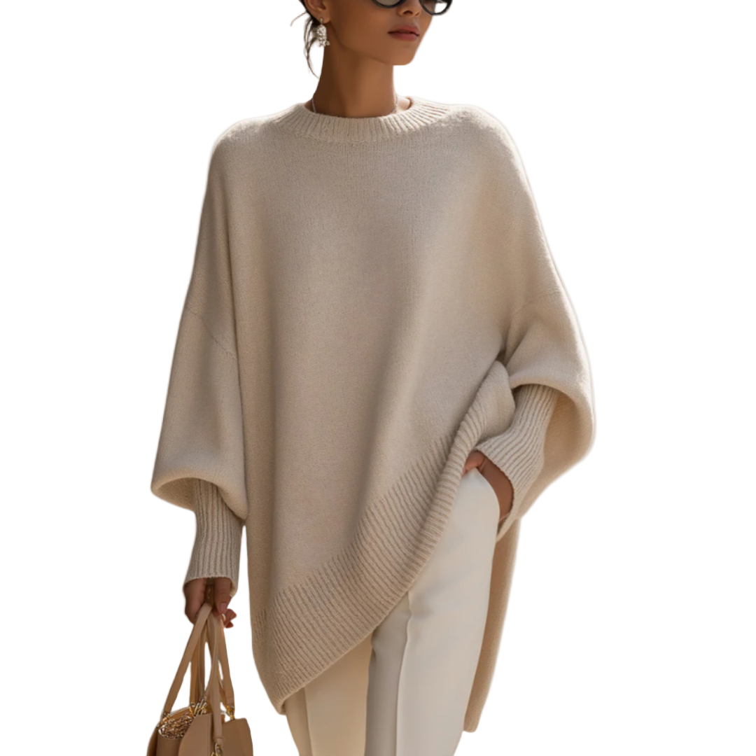 Livia | Jersey Poncho Oversize