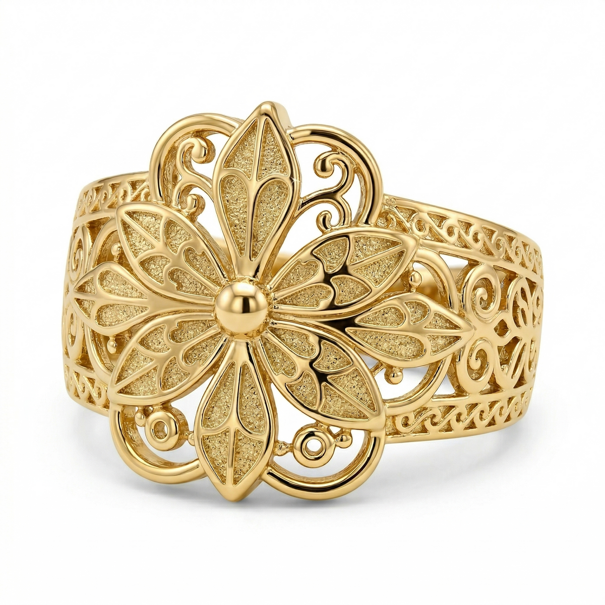 Anillo | Flor de Inspiración Vintage