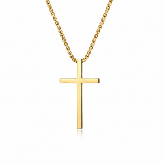 Collar | Cruz con Engaste