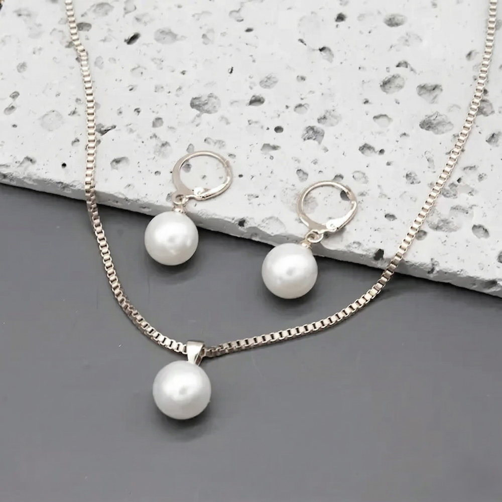 Set de Joyas | Perla Golden Grace