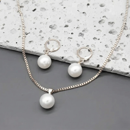Set de Joyas | Perla Golden Grace