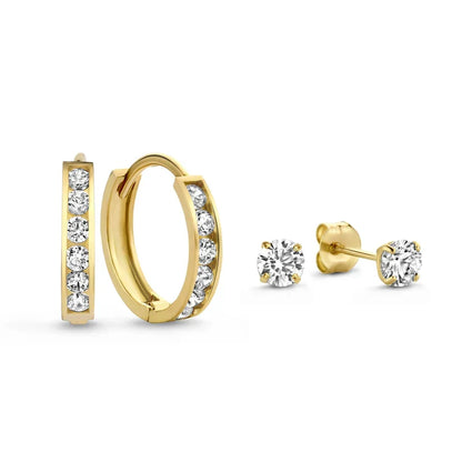 Set de Pendientes | Piedra Dara Brillane