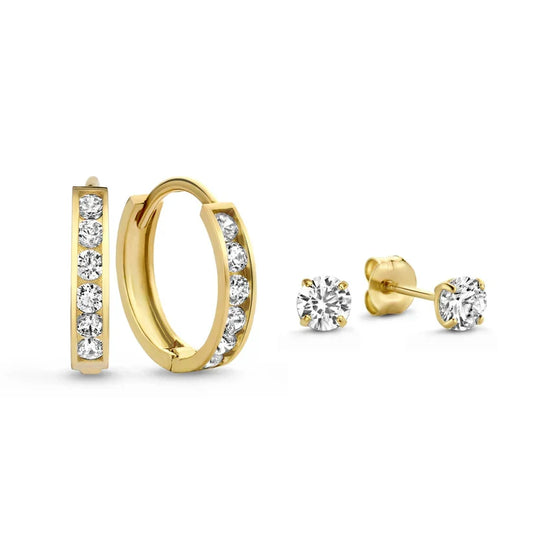 Set de Pendientes | Piedra Dara Brillane