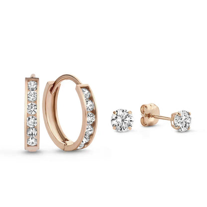 Set de Pendientes | Piedra Dara Brillane