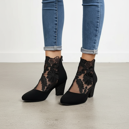 Zapato de Tacón Ortopédico Elegante