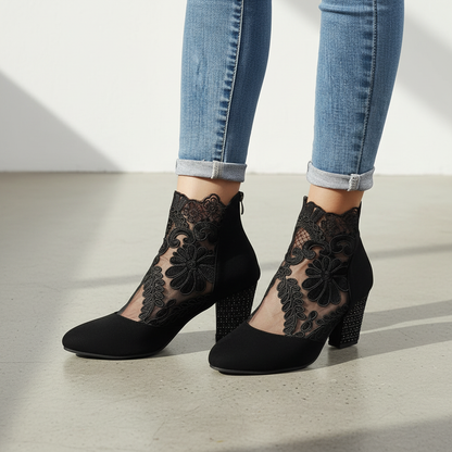 Zapato de Tacón Ortopédico Elegante