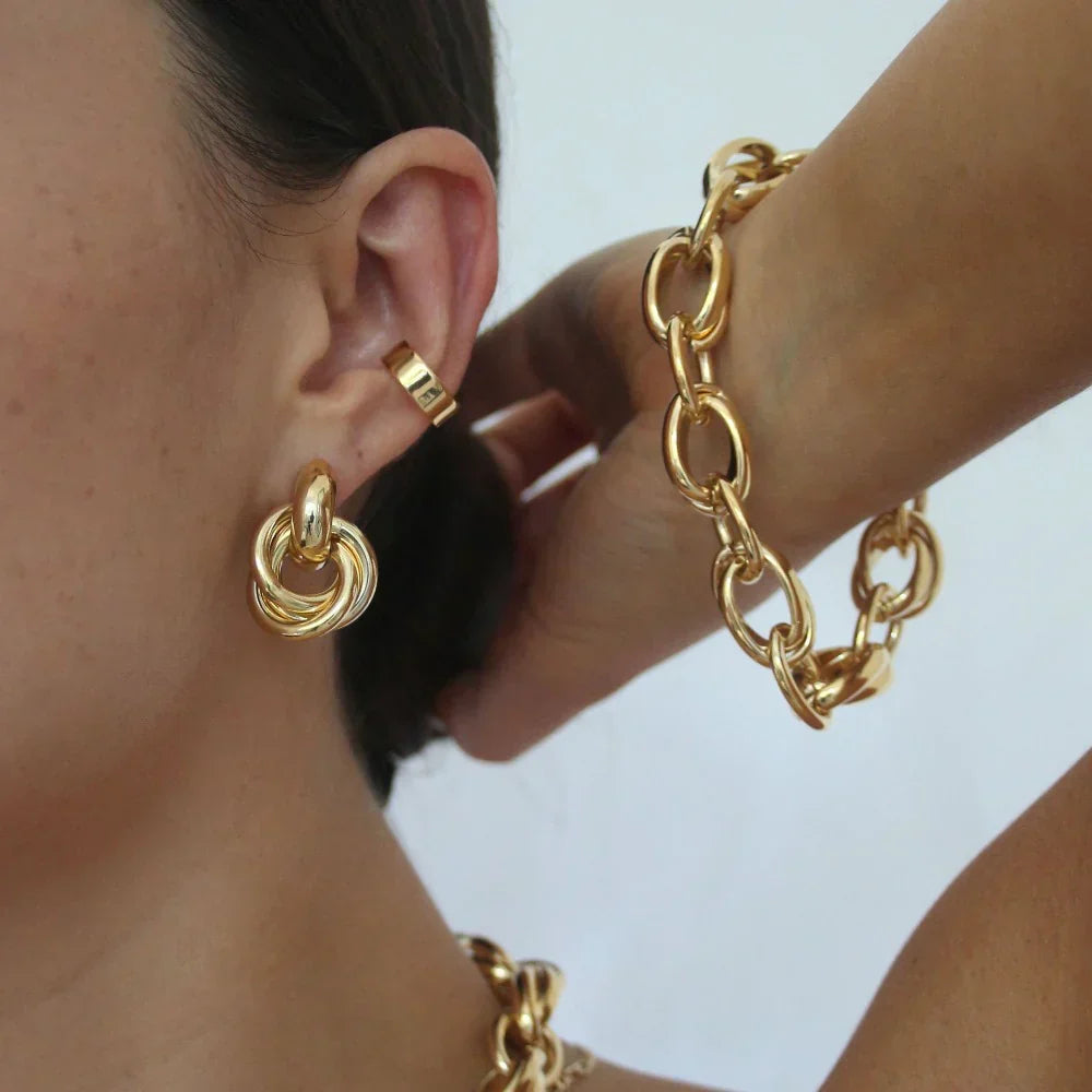 Pendientes | Statement Entrelazados