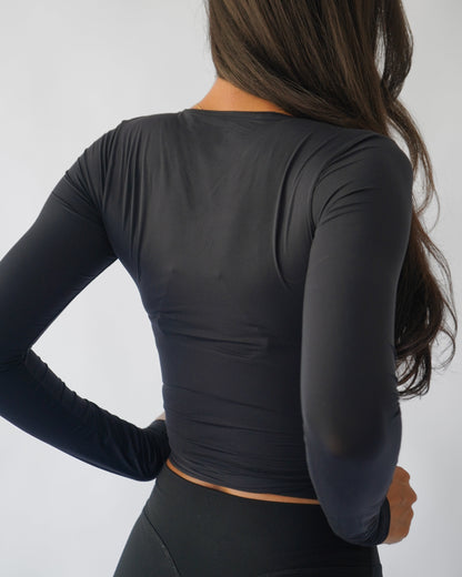 ARIA | Soft Wrap Long Sleeve