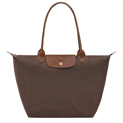 Bolso Plegable de Nailon Premium | Moca