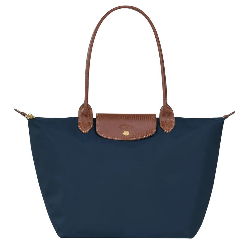Bolso Plegable de Nailon Premium | Azul Marino