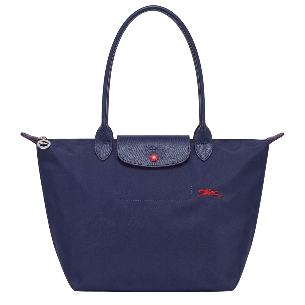 Bolso Plegable de Nailon Premium | Azul Marino Completo