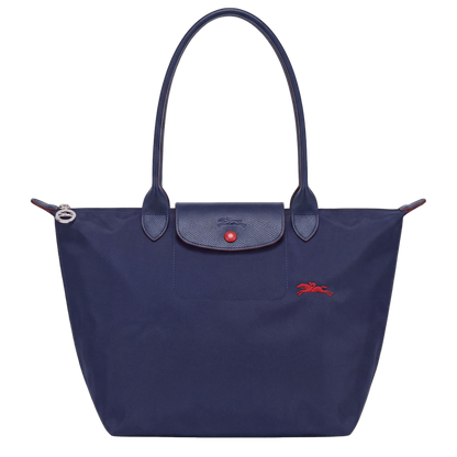 Bolso Plegable de Nailon Premium | Azul Marino Completo