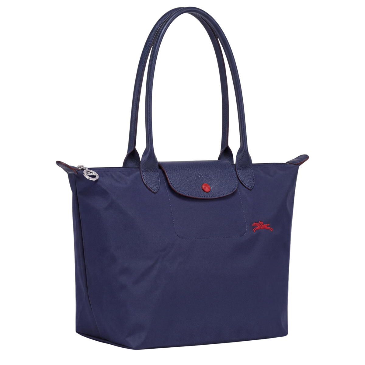 Bolso Plegable de Nailon Premium | Azul Marino Completo