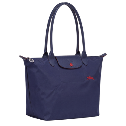 Bolso Plegable de Nailon Premium | Azul Marino Completo