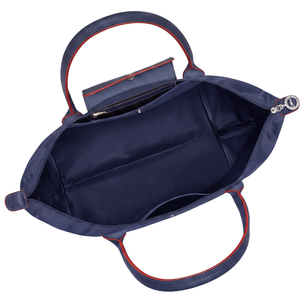 Bolso Plegable de Nailon Premium | Azul Marino Completo