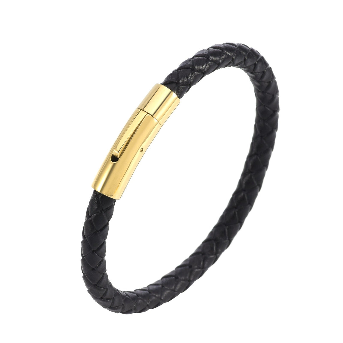 Pulsera | Cuero Trenzado Valor