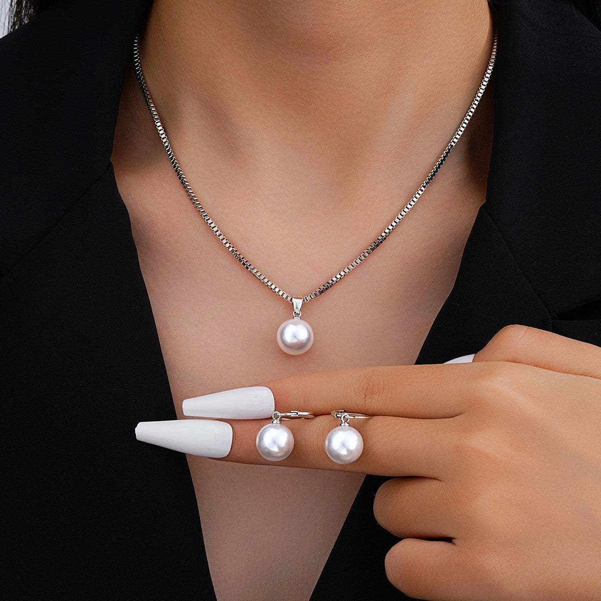 Set de Joyas | Perla Golden Grace