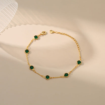 Pulsera | Eslabones Esmeralda