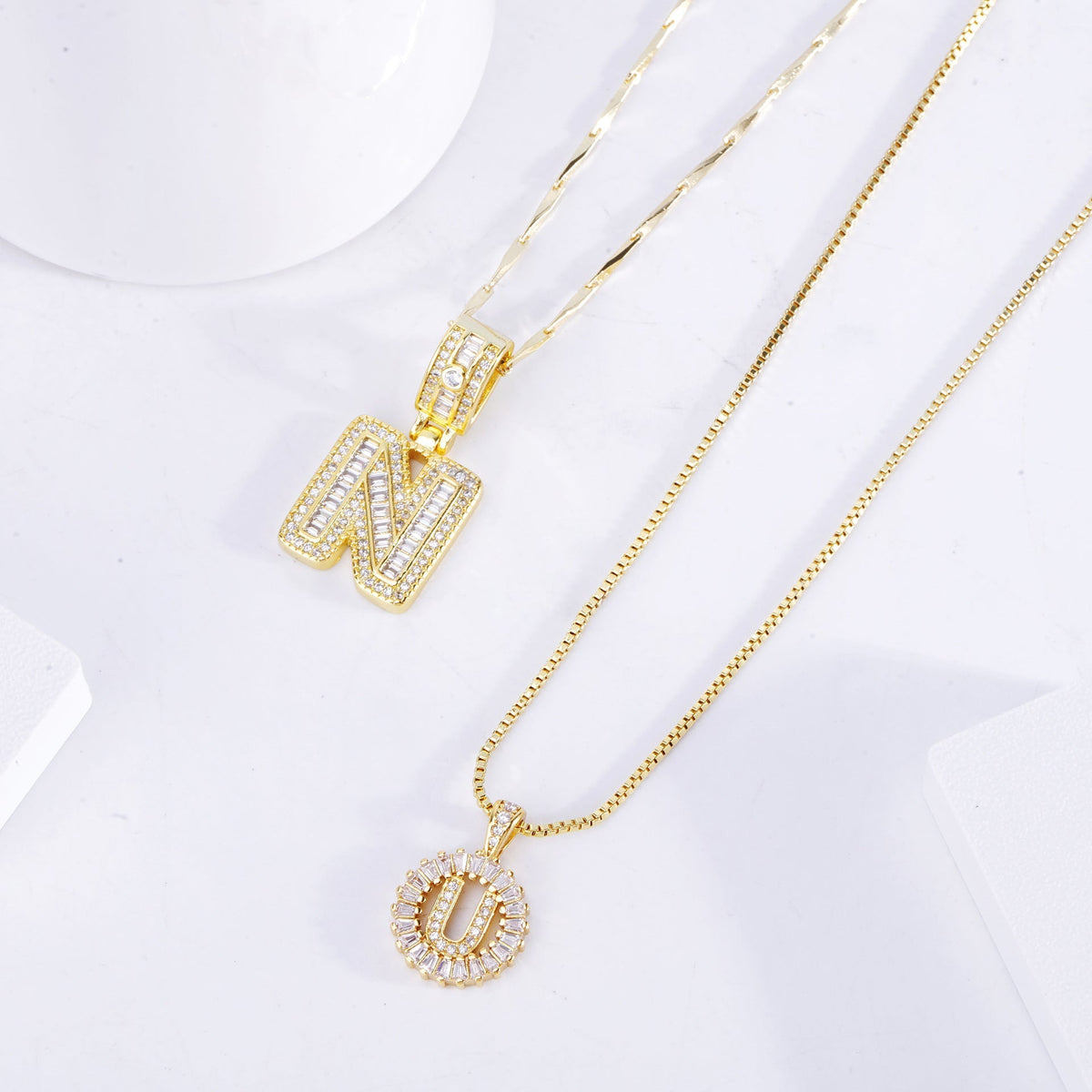 Set de Collares | Inicial Pavé
