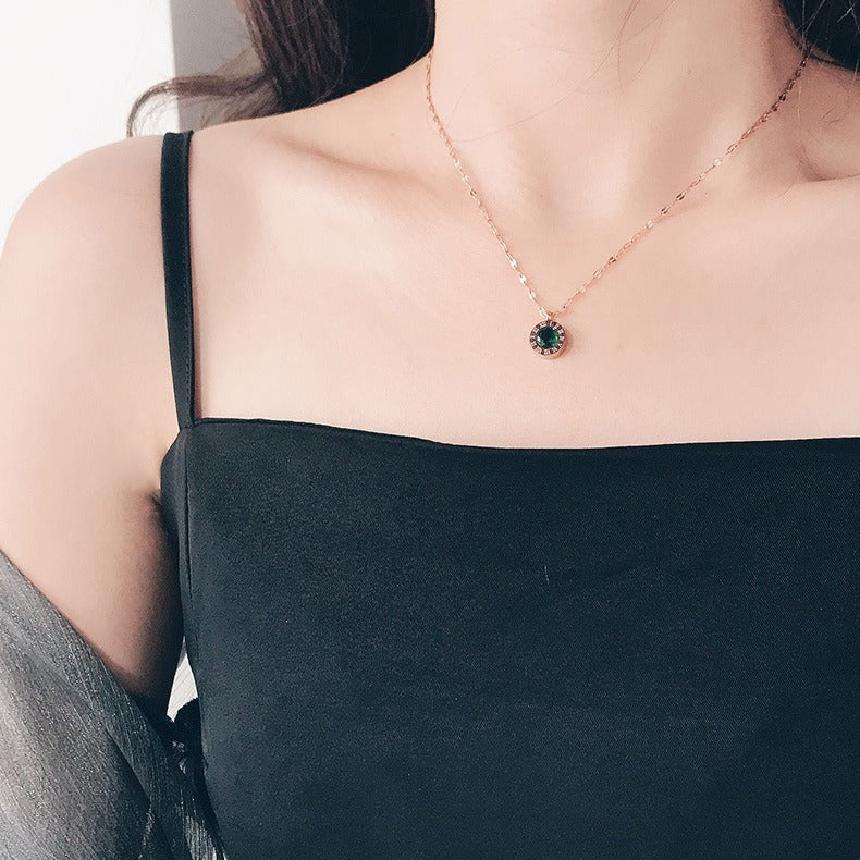 Collar | Esfera Esmeralda