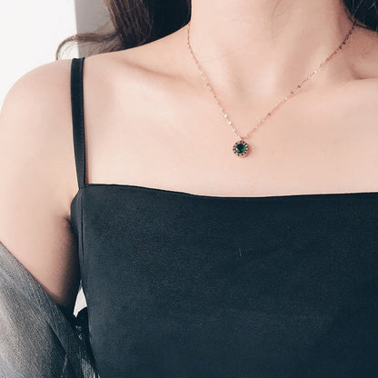 Collar | Esfera Esmeralda