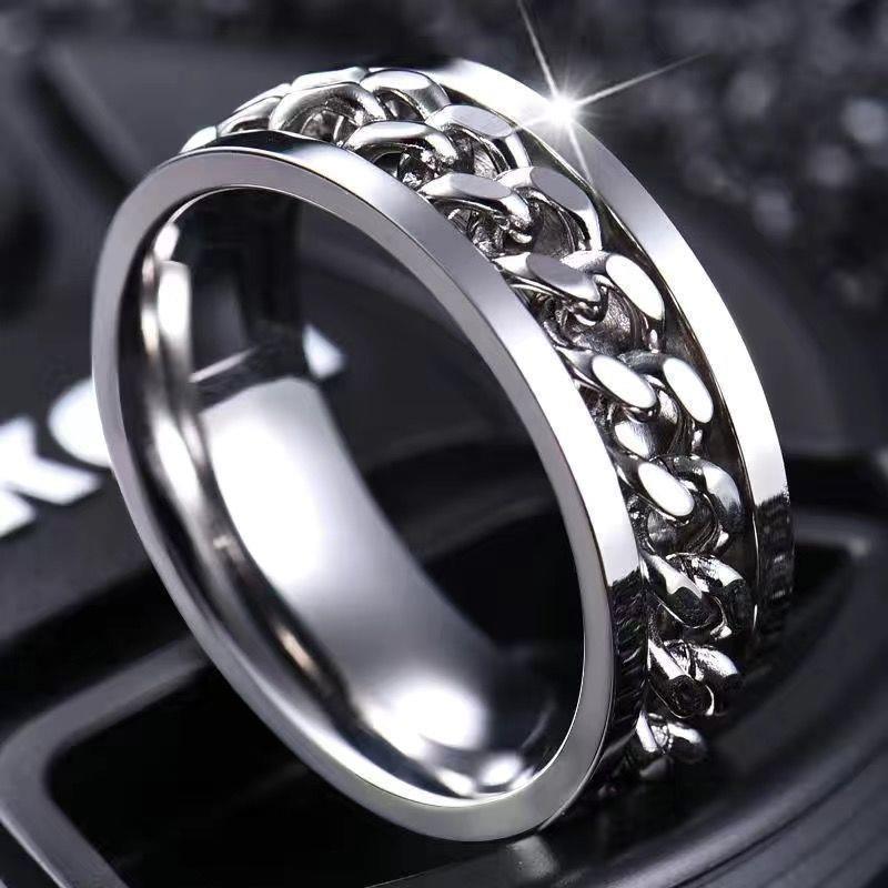 Anillo | Giratorio de Cadena Vance