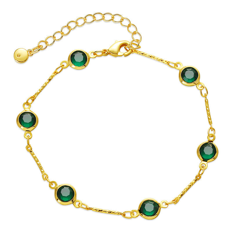Pulsera | Eslabones Esmeralda