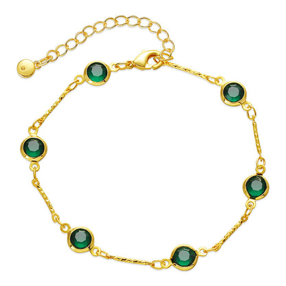 Pulsera | Eslabones Esmeralda