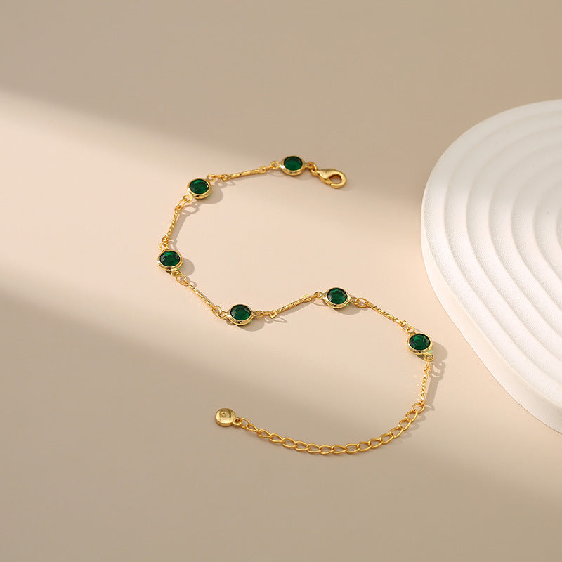 Pulsera | Eslabones Esmeralda