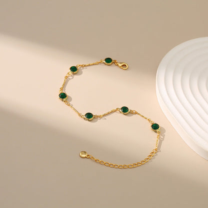 Pulsera | Eslabones Esmeralda
