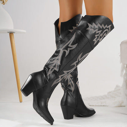 Bota Cowboy por Encima de la Rodilla