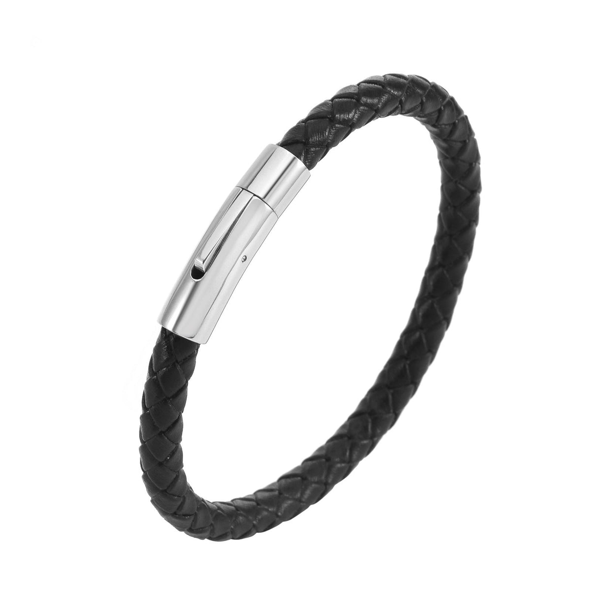 Pulsera | Cuero Trenzado Valor