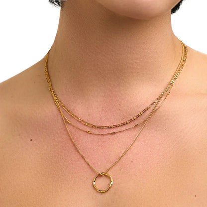 Collar | Triple de Círculos Abiertos