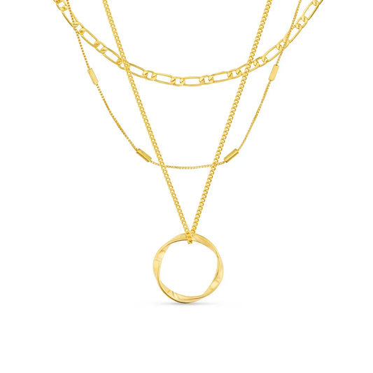 Collar | Triple de Círculos Abiertos
