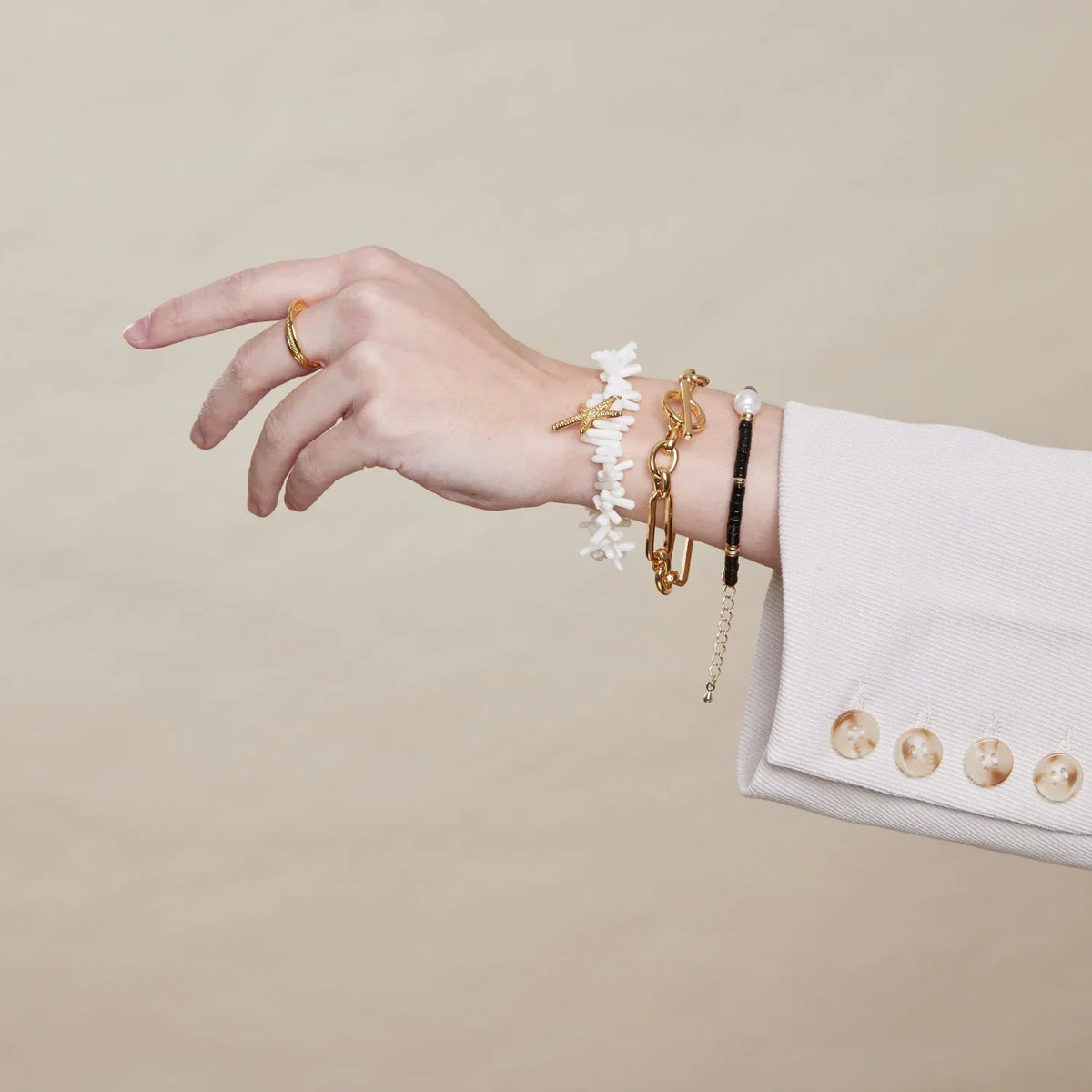 Pulsera | Eslabones con Cierre T