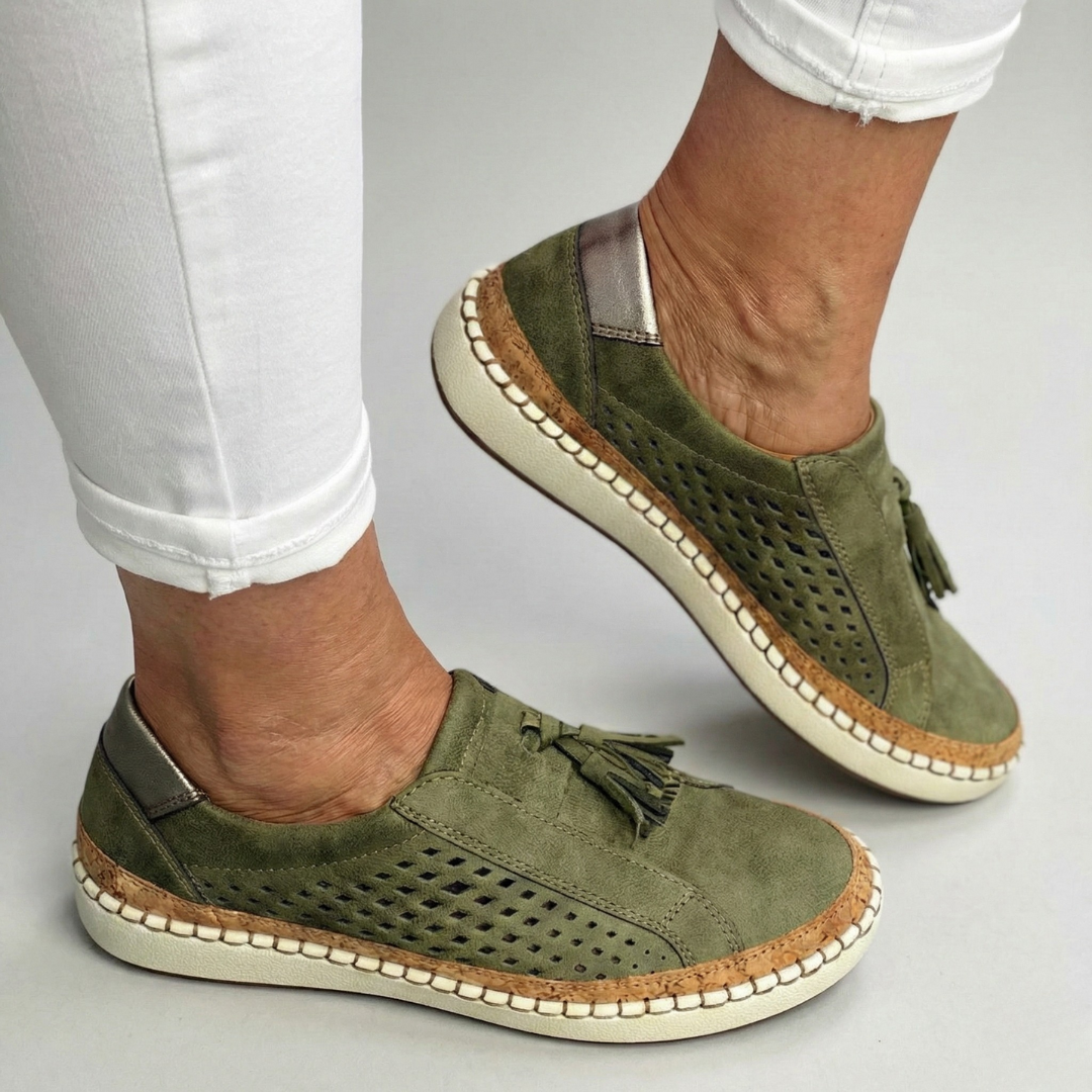Zapatilla Ortopédica Slip-On Transpirable