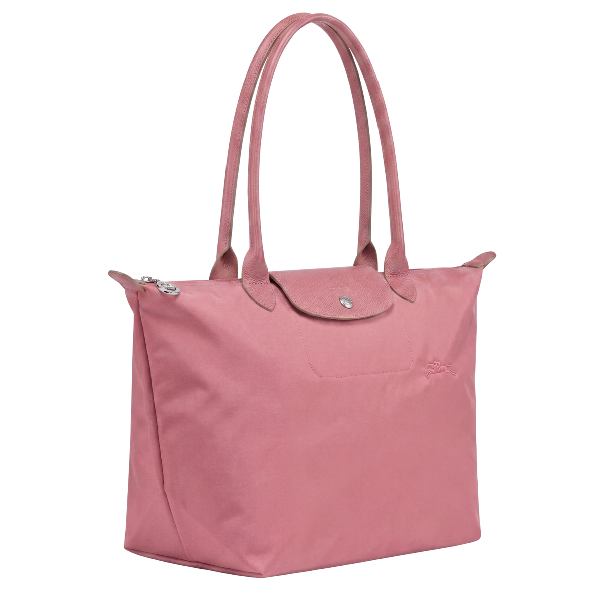 Bolso Plegable de Nailon Premium | Rosa Pétalo