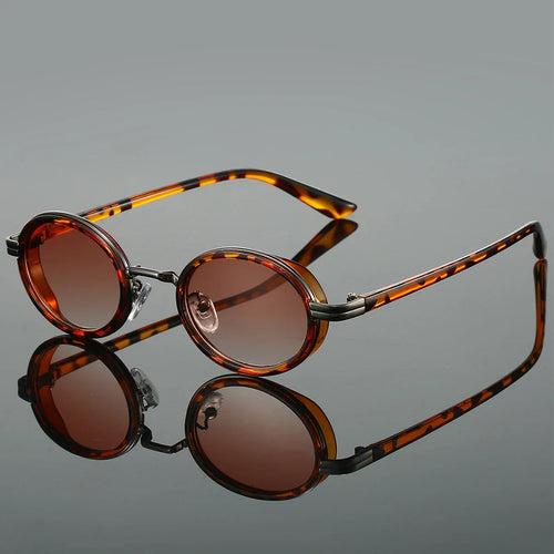 Gafas de Sol Redondas Estilo Punk