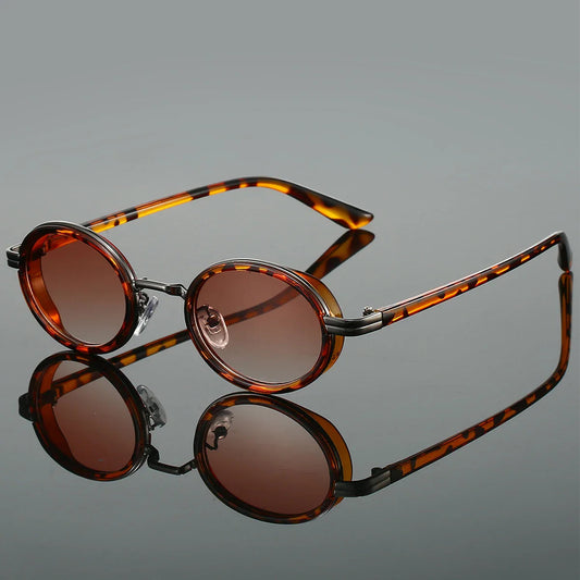 Gafas de Sol Redondas Estilo Punk