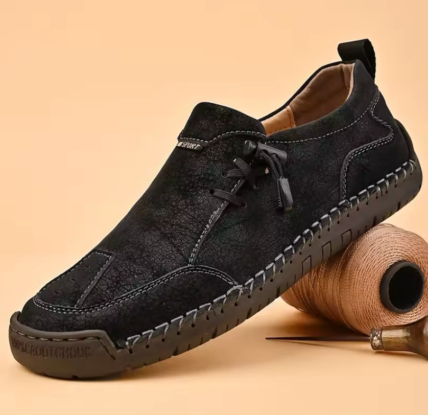 Zapatilla Ortopédica para Caminar de Piel Vegana