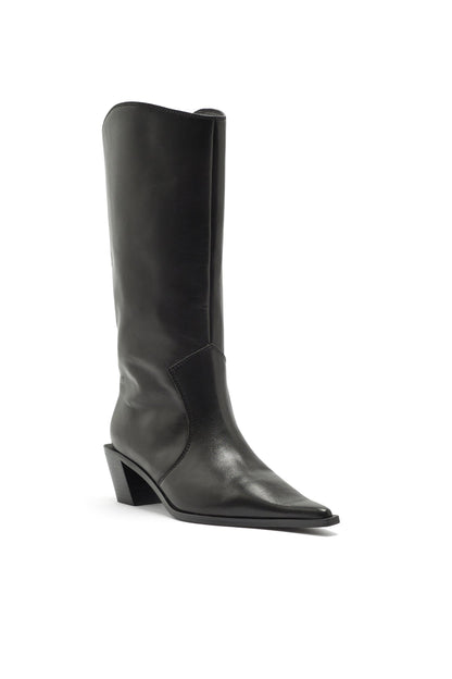 Bota Estilo Western Negra